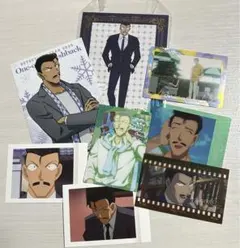 名探偵コナン　毛利小五郎　8種　セット