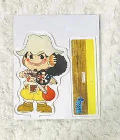 【匿名配送】ONE PIECE×不二家コラボ ウソップ アクリルスタンド