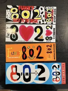 FM 802 ステッカーセット