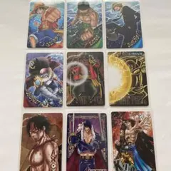 ワンピース グミカード　9枚