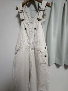 Lee ×Ehypenworldgallery オーバーオール サロペット 白のサムネイル
