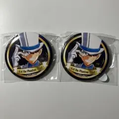 名探偵コナン 米花商店街 コナン百貨店 缶バッジ 怪盗キッド 2点