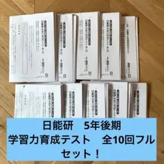 2026年最新】日能研 育成テスト 5年の人気アイテム - メルカリ