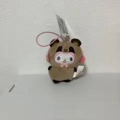 サンリオキャラクターズ　どうぶつ着ぐるみマスコット　～たぬき編～　マイメロディ