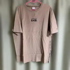 CONVERSE ALL STAR 半袖Tシャツ ベージュ サイドジッパー付き