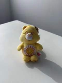 ケアベア　ぬいぐるみキーホルダー　ファンシャインベア