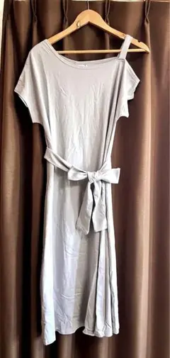 【新品】SPIRALGIRL スパイラルガール ワンショル ロングワンピース