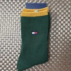 TOMMY HILFIGER リブ編みソックス 22.5-24.5cm