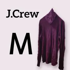 J.Crew ジェイクルー【М】タートルネック 長袖Tシャツ パープル　無地