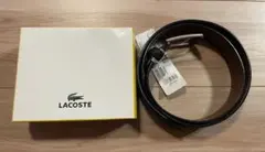 LACOSTE レザー ベルト ブラウン ブラック