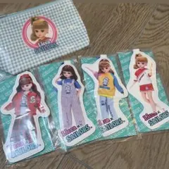 リカちゃんくじ × セーラーズ ダイカットキーチェーン ポーチ