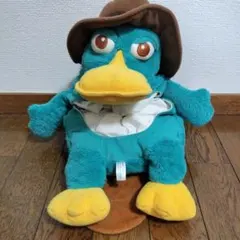 ぬいぐるみ クッション カモノハシ ペリー ディズニー - メルカリ