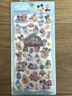 正規品 ベビーミッキー＆フレンズ プチドロップステッカー