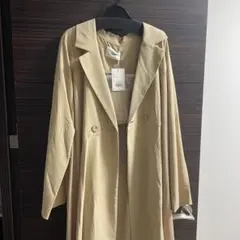【新品未使用】MURUA トレンチコート ベージュ 秋服 薄手アウター