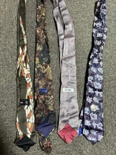 ネクタイ 4本セット 多様なデザイン