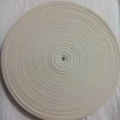 綿綾テープ25ミリ×50m 生成 1反