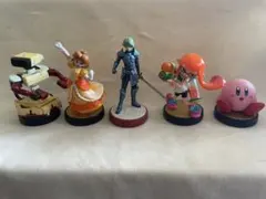 アミーボamiibo 5体　セット　①