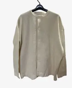 ZARA アイボリー カーディガン Lサイズ