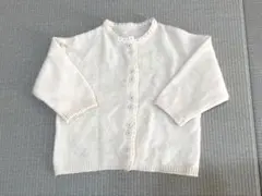 韓国子ども服 LANMOMO カーディガン アイボリー 90