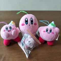 カービィ ストラップ 　miniフィギュア4点セット