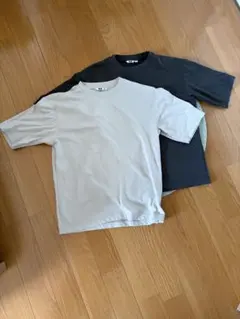 UNIQLO U エアリズム コットン オーバーサイズ T L 2枚セット