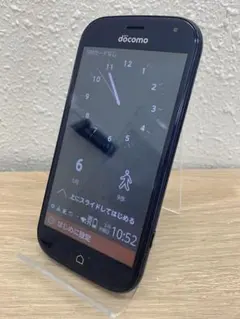 docomo らくらくスマートフォン F-42A 本体 ネイビー 初期化済 - メルカリ