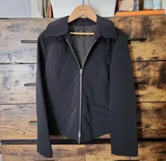 インゲボルグ　黒 キルティングジャケット