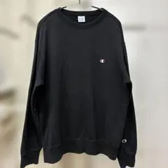 【フェード】 Champion ブラック トレーナー XXL