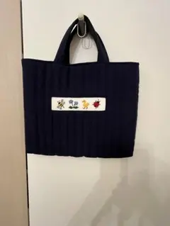 Mojocamar トートバッグ ネイビー