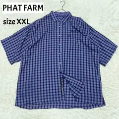 PHAT FARM チェックシャツ 大きいサイズのサムネイル