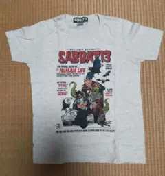 SABBAT13　Tシャツ　半袖　プリント　グレーのサムネイル
