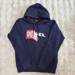 DIESEL ディーゼル　パーカー 紺、S