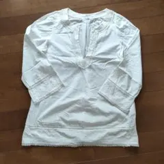 NATURAL BEAUTY BASIC チュニック　ビーズ刺繍