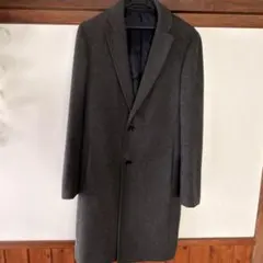 【美品】III スーツセレクト ウールブレンドニット チェスターコート
