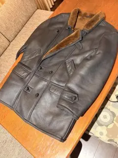 ムートンレザーコート サイズ48