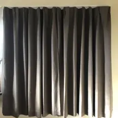 カーテン ダークブラウン　NITORI