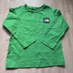 THE NORTH FACE ノースフェイス　長袖Tシャツ 100cm グリーン