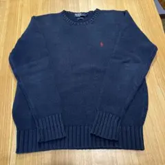 あ*様 Polo by Ralph Lauren ネイビー セーター M