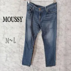 MOUSSY デニムパンツ 70 スキニー M〜L レディース ストレッチ 美