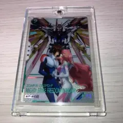 【PSA10】希少 マイティストライクフリーダムガンダム SP-SEC ラスク PSA10】希少 マイティストライクフリーダムガンダム SP-SEC