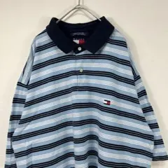 USA古着 90s トミーヒルフィガー tommy hilfiger ポロシャツ