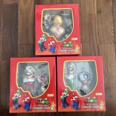 スーパーマリオ スタンダードフィギュア2 ドンキー　マリオ　ルイージ　3点セット