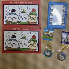 キーホルダーハワイちいかわ1点！タワーちいかわ1点 硬質カードケースハチワレ1点