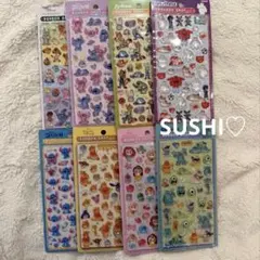 【正規品】 ボンボンドロップシール ディズニー 第2弾 8種セット