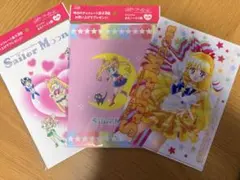 セーラームーン 明治 ファミリーマート クリアファイル イオンノート2冊 ②