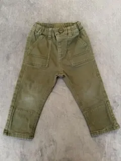 ブランシェス　パンツ90cm カーキ