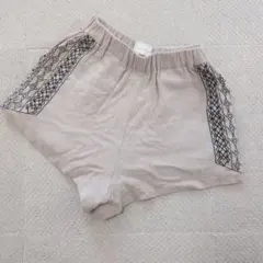 searoomlynn collab denim ラップショートパンツ - メルカリ
