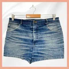 【ヴィンテージ感】TRAPPER デニムショートパンツ ホットパンツ