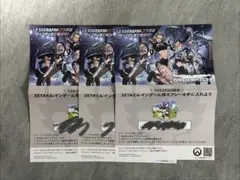 OVERWATCH TGS2026 ZETAくん コード付きフライヤー 3枚
