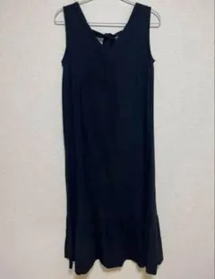 ミーッキーママ様専用ノースリーブ　バックリボン　ワンピース　マーメイド